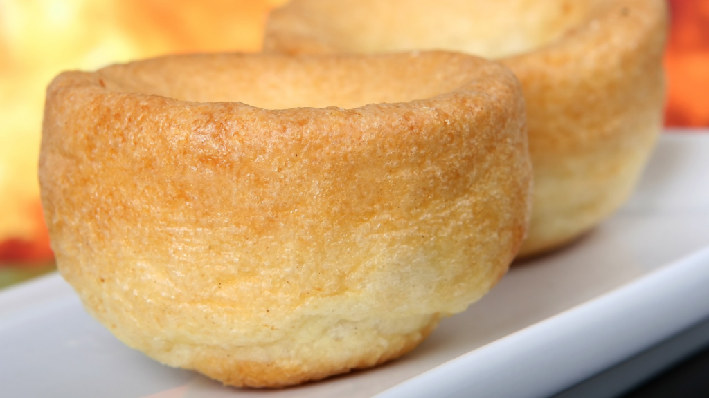 A close up image of a Yorkshire pudding. Does it belong on your Christmas dinner?
