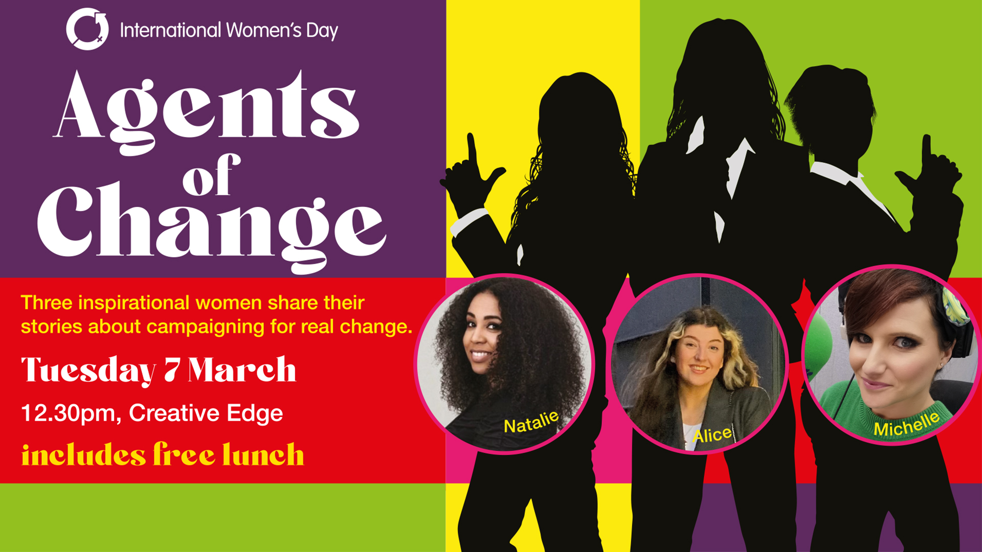 Agents of Change -IWD corporate event 2023 -
