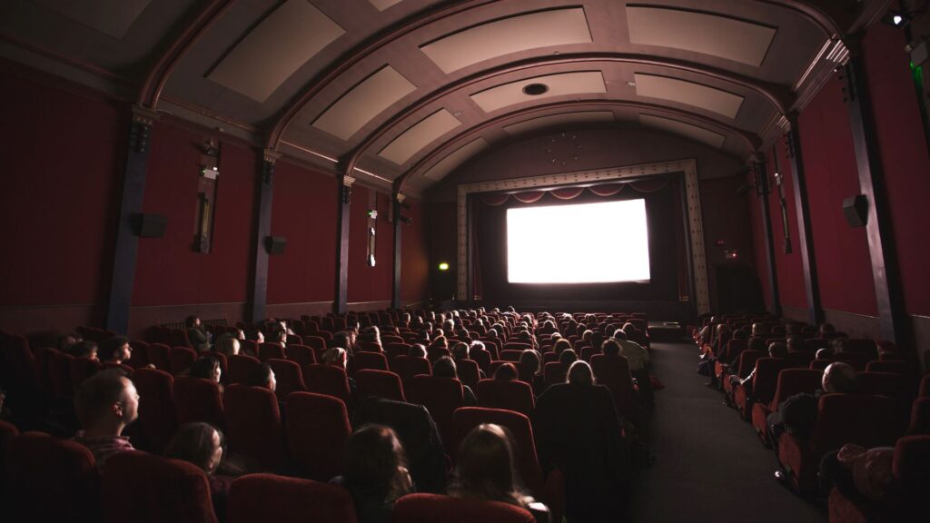 A picture of a cinema.