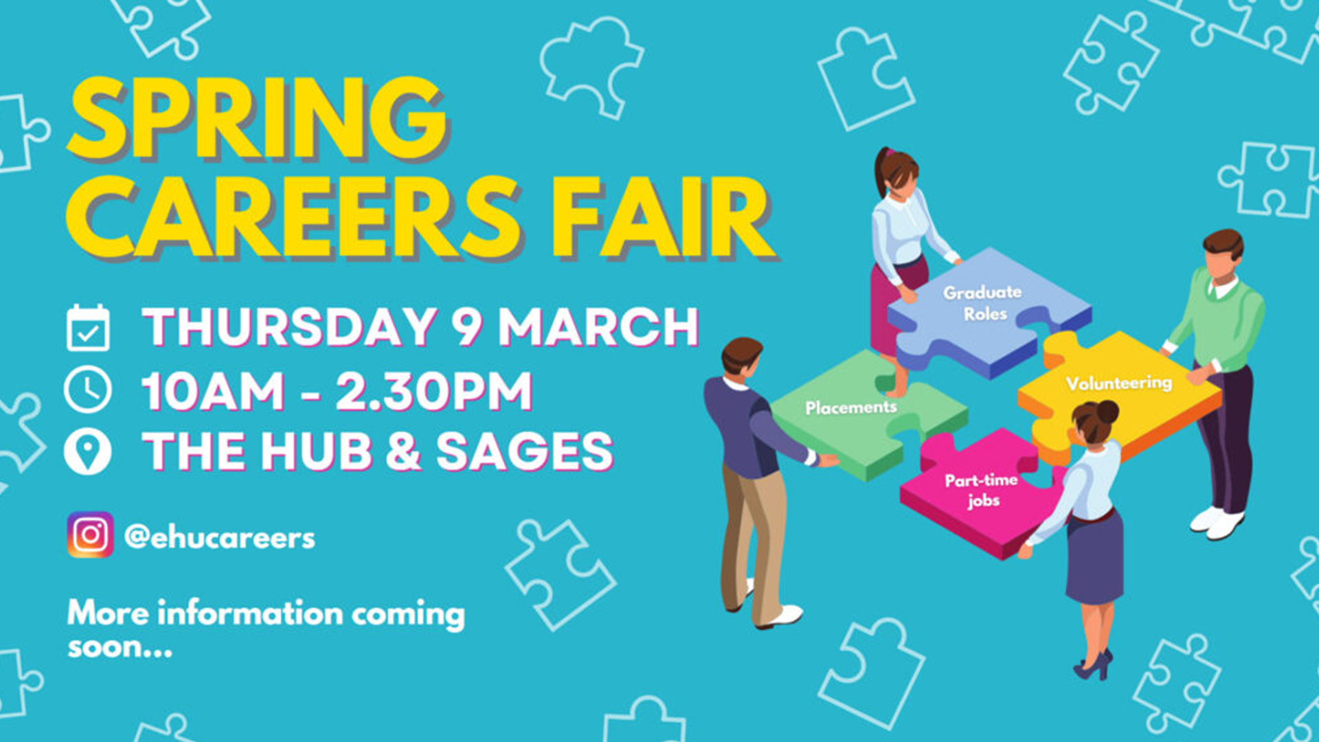 Spring Careers fair banner