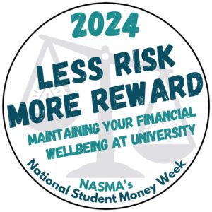 2024 logo for NASMA'S National Student Money Week