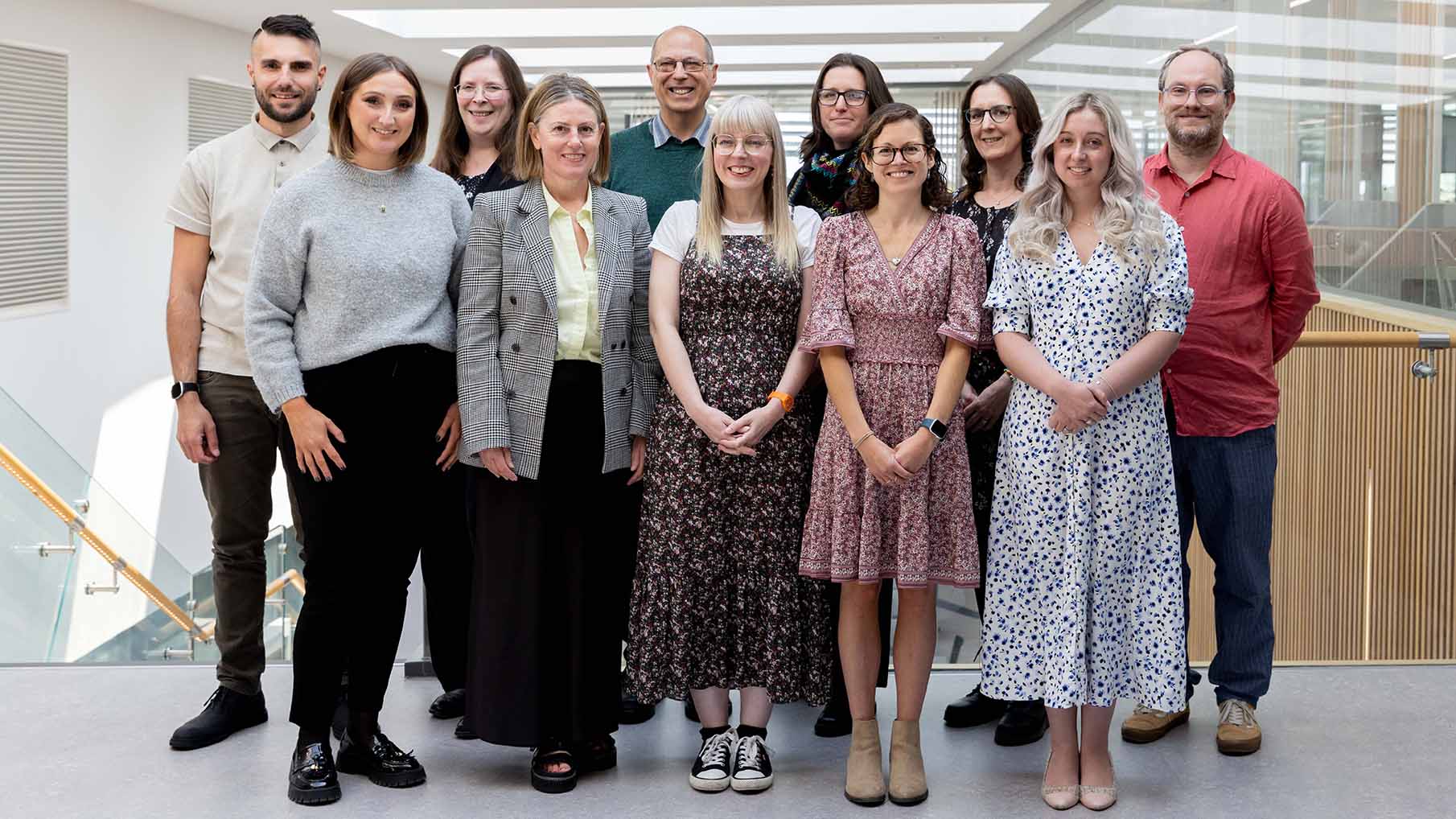 Group photo of the Student Engagement team.