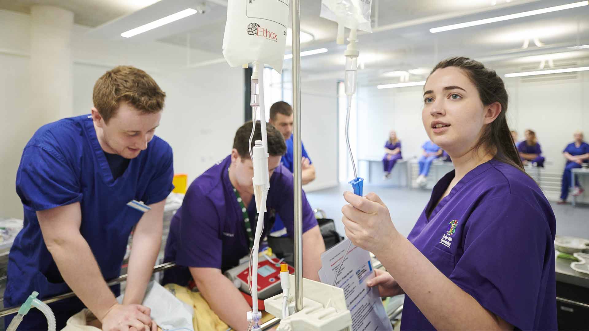 Picture of nurses working together