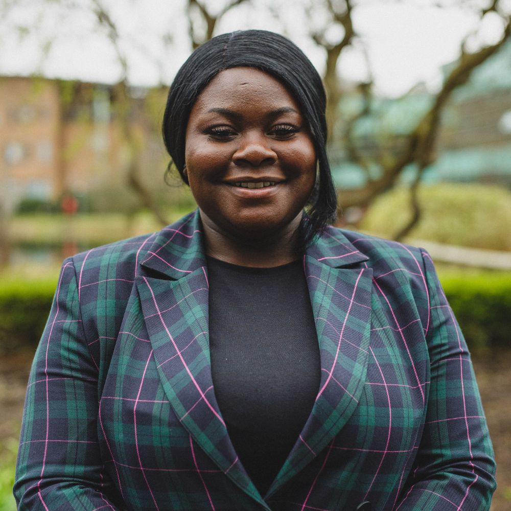 politics student Timmy Ogunleye head and shoulders profile photo