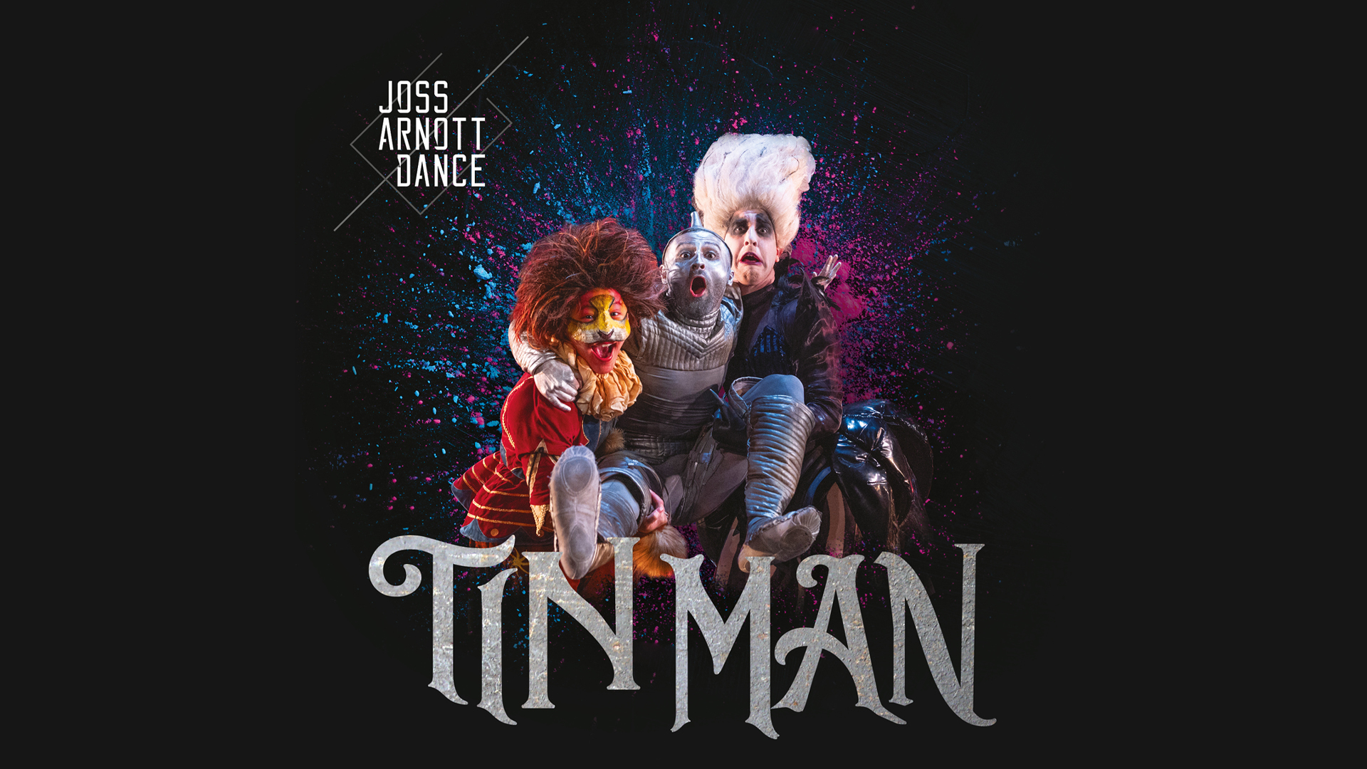 Poster for the Joss Arnott Dance production of 'Tin Man'.