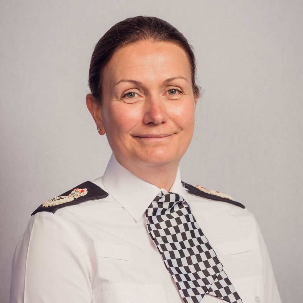 Lauren Poultney, Chief Constable, South Yorkshire Police.