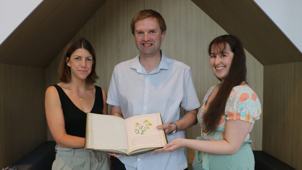 friendship book with archives team 