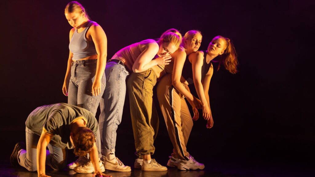 A group of dancers