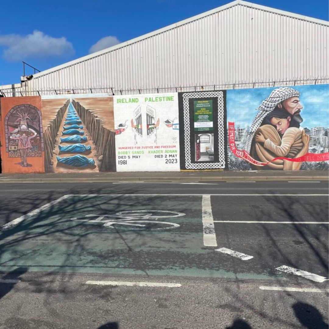example of Belfast murals