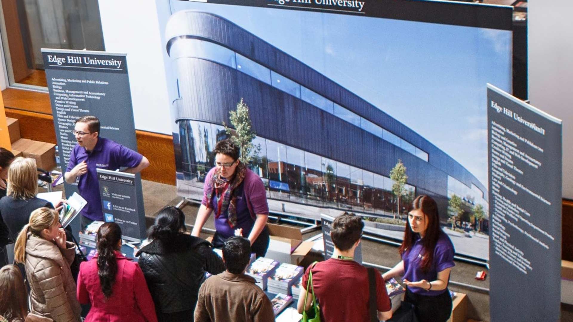 photo of the exhibit hall