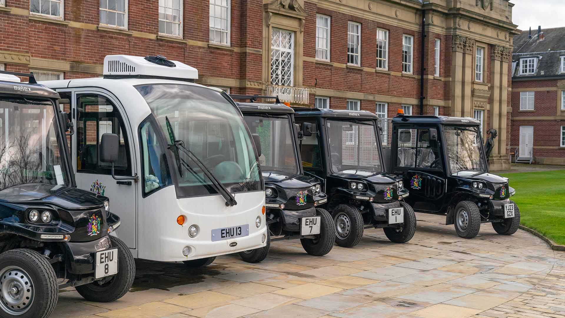 An image of the various forms of sustainable transport on campus.