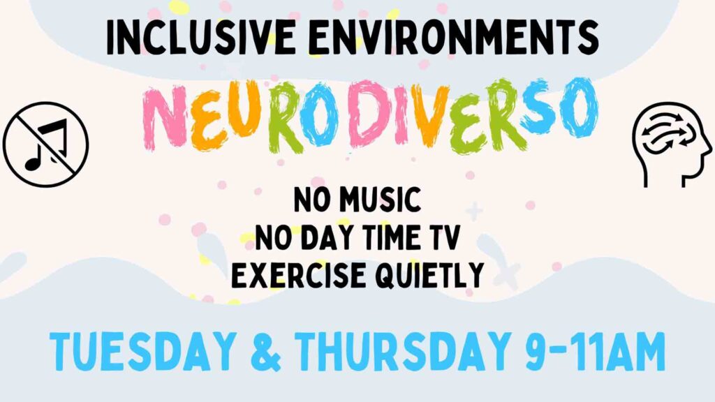 Neurodiverse inclusive events.