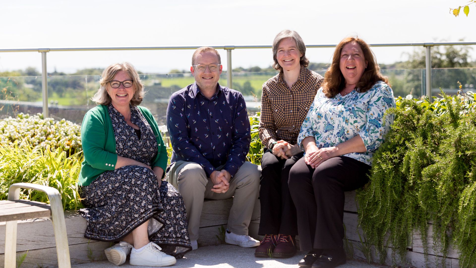 Image of Alison Clark, John Brindle, Carol Chatten and Kay Spears