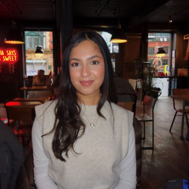 A headshot of Ayesha Habib