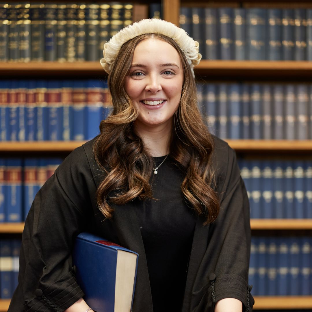 Image of LAw with Criminology student Lucy Baines