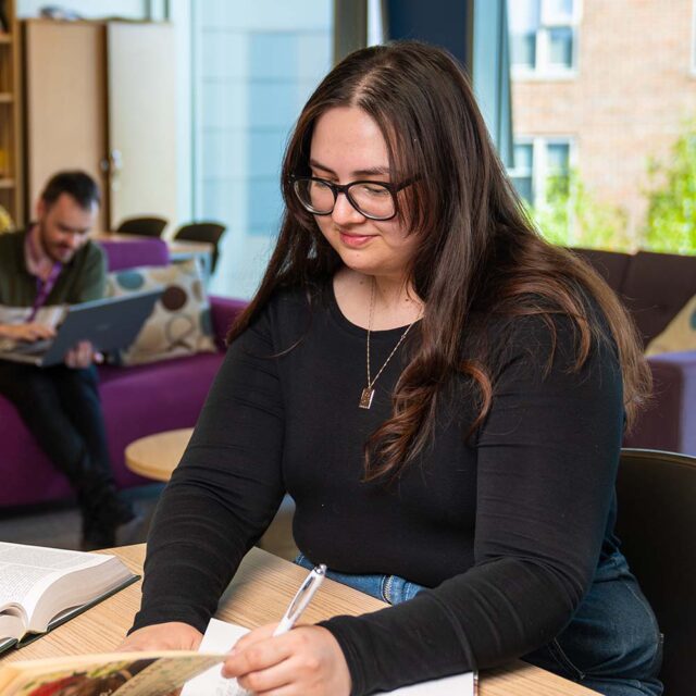 Edge Hill Creative Writing student Rosie Bernard.