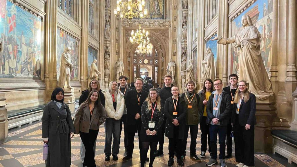 politics and international relations students in London