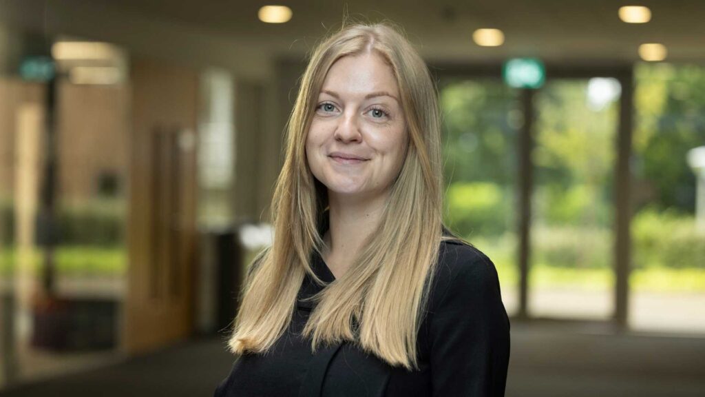 A picture of an Edge Hill University lecturer Dr Emma Sumner.