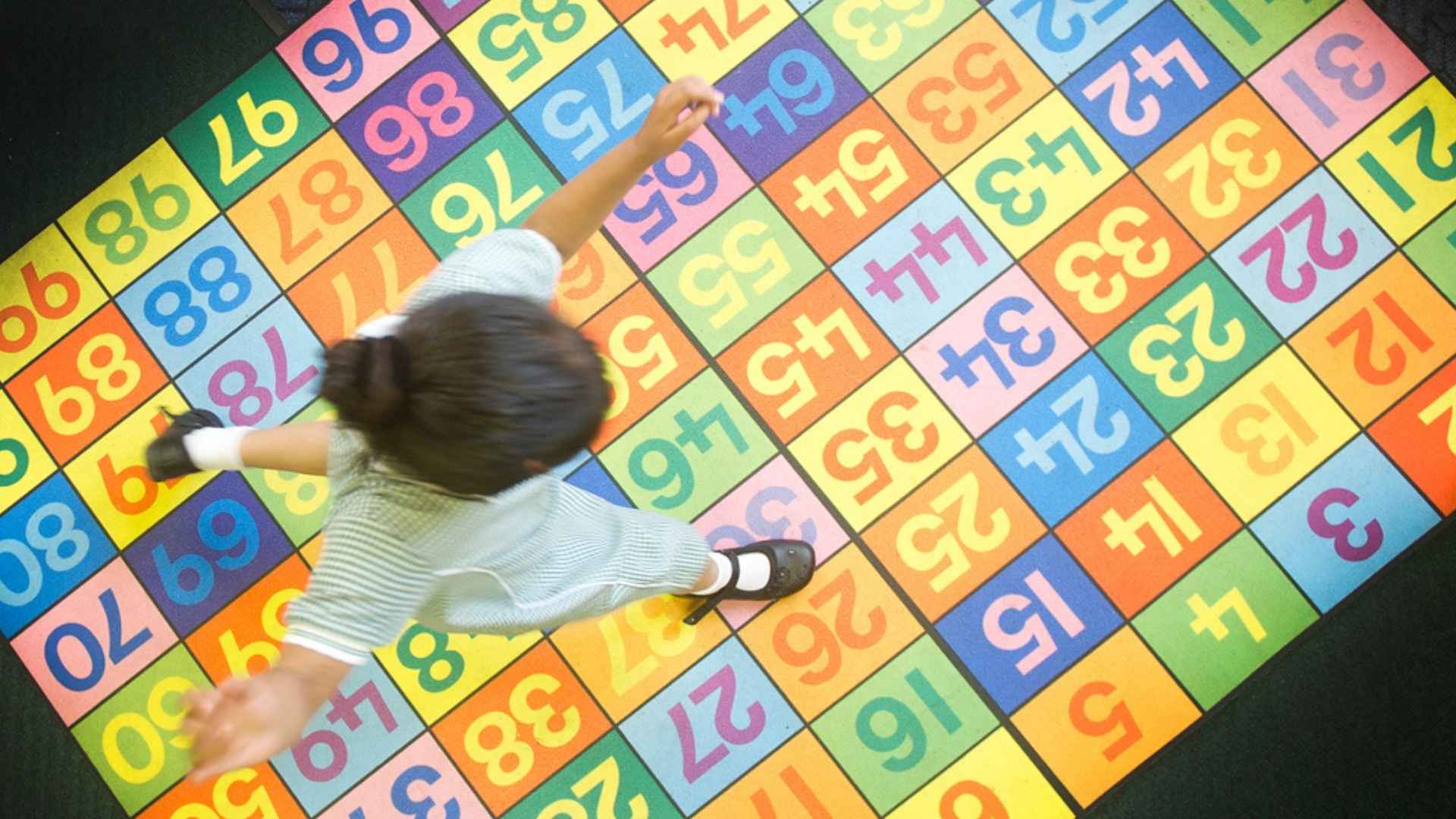 Children working on the Every Child Counts maths interventions