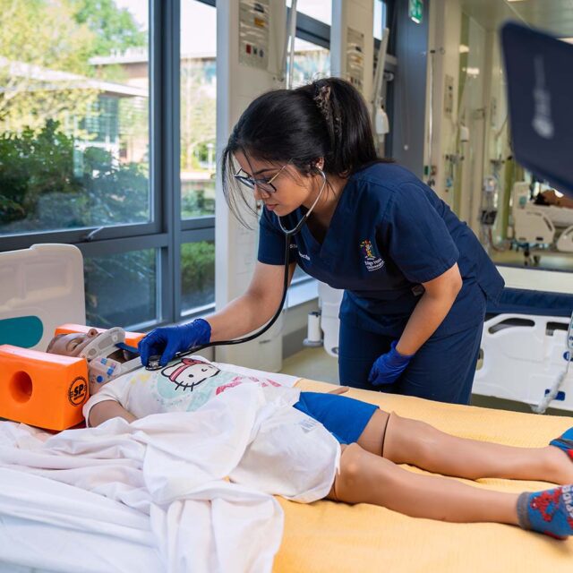 Vrinda Aggarwal, Medicine student