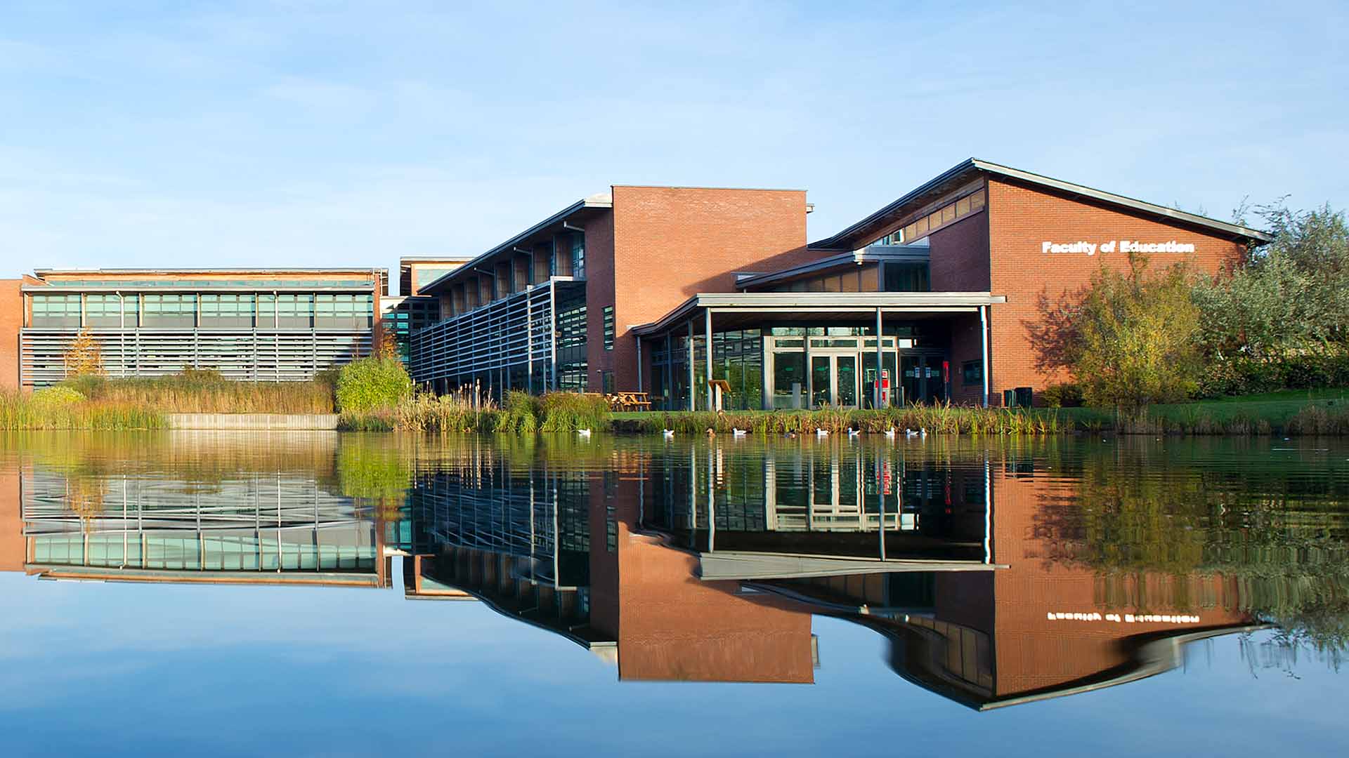External photo of Faculty of Education building at our Ormskirk campus.