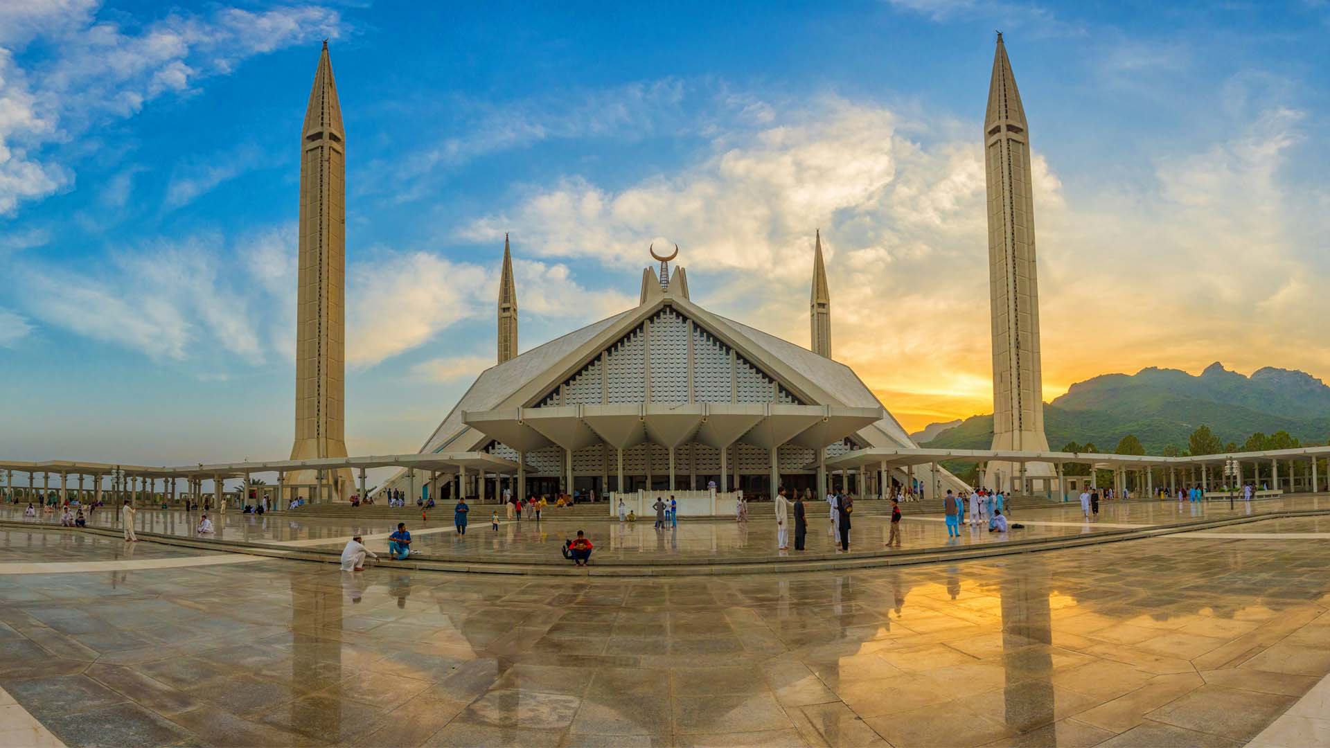 Faisal Masjid, mosque in Islamabad, Pakistan