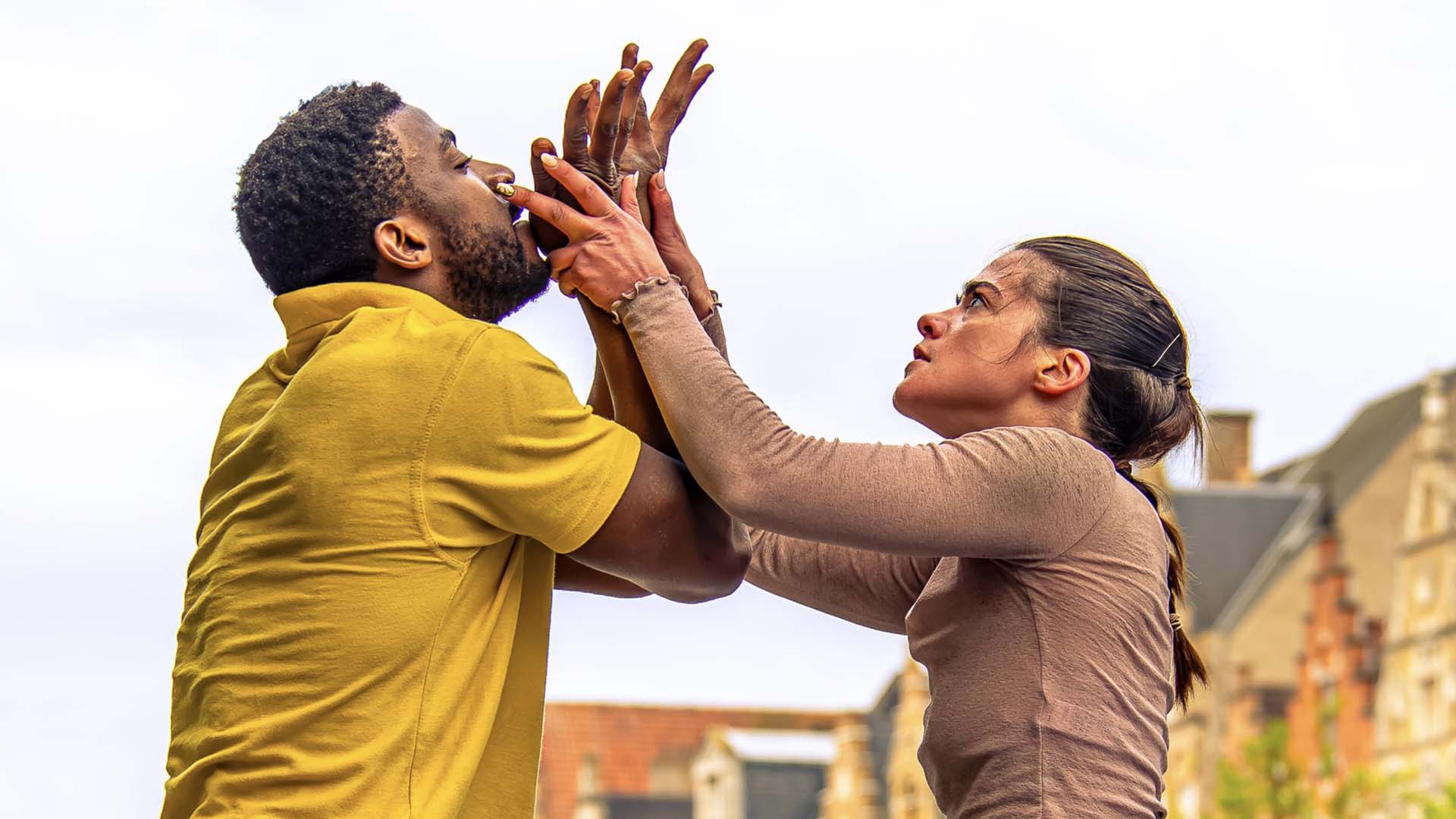 image of two dancers