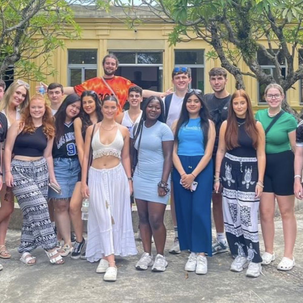 Edge Hill Students Vanlang university Vietnam