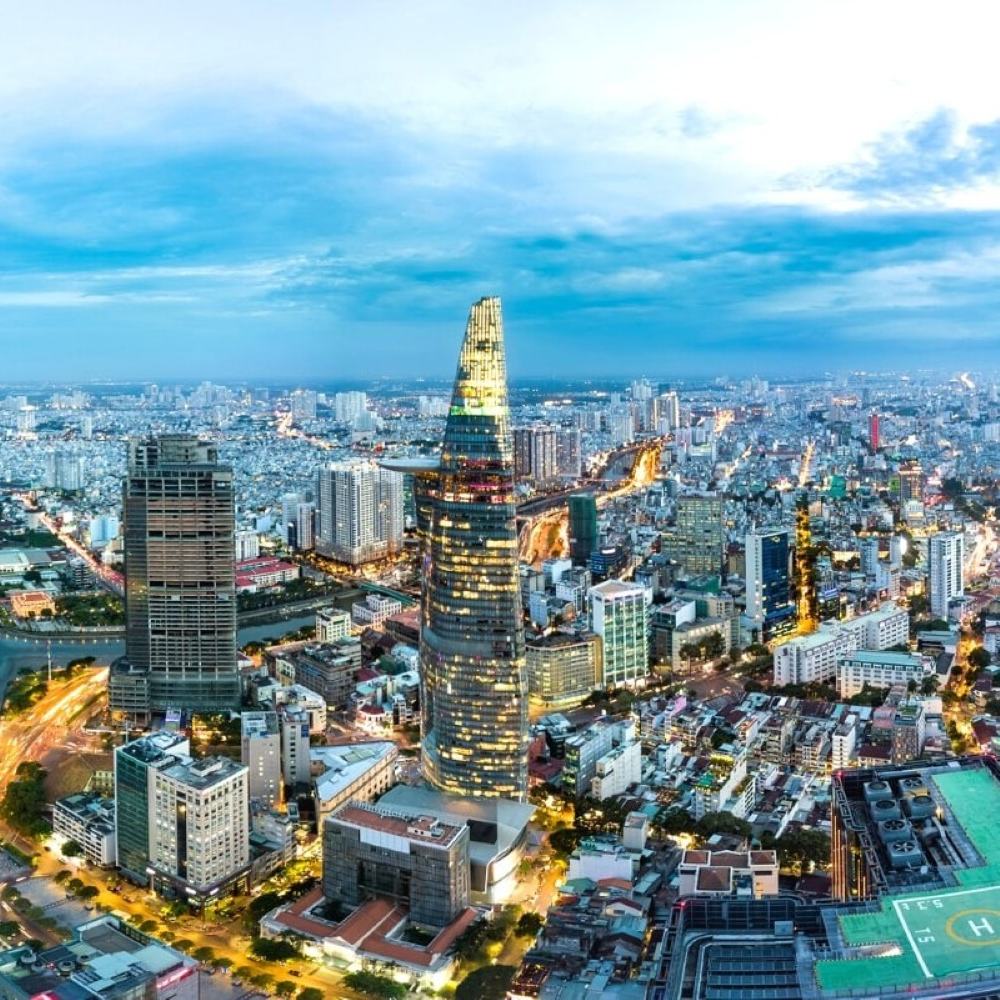 Ho Chi Minh skyline