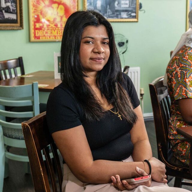 Photo of BSc Biotechnology student Shahini.