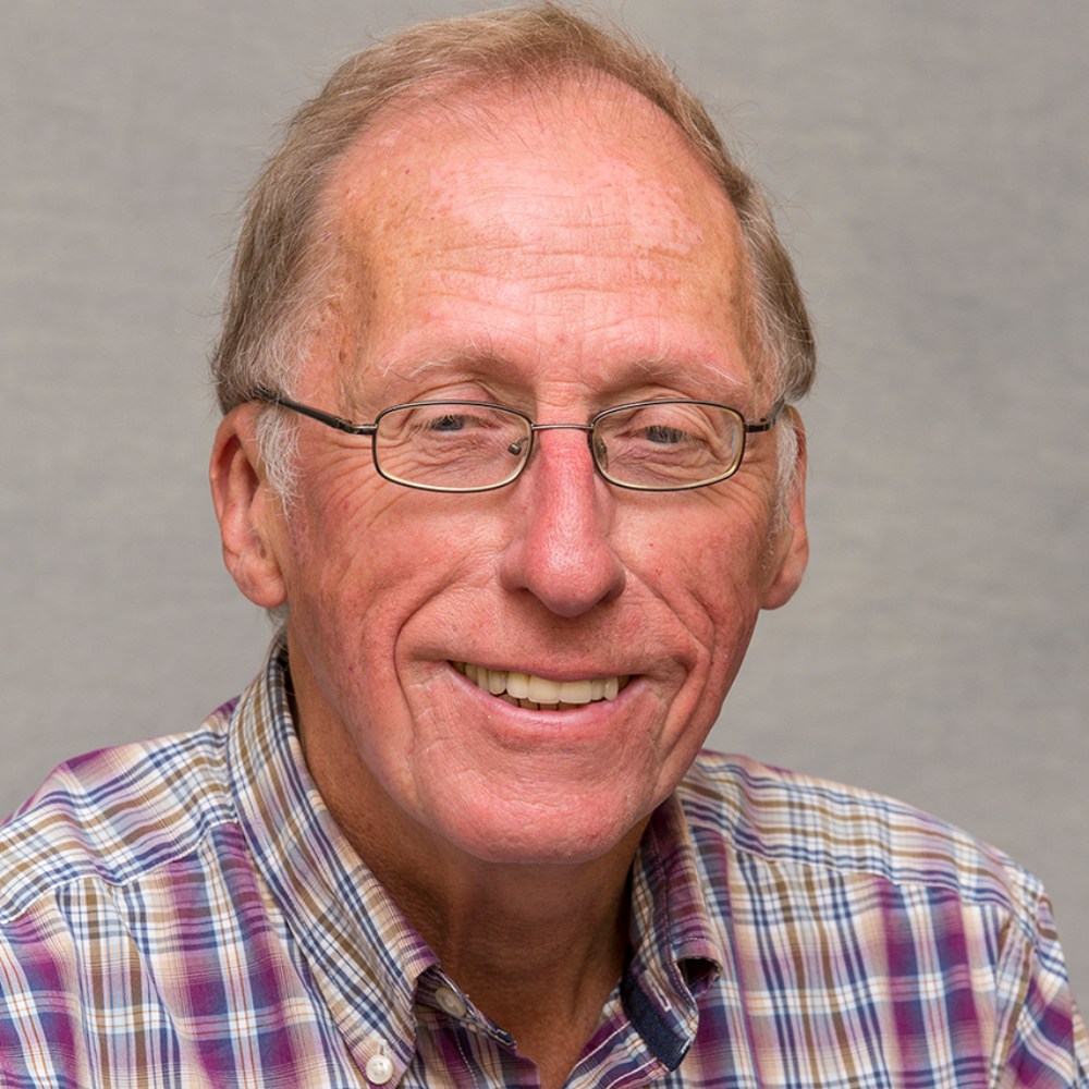 A headshot image of Professor Pete Moss, an Emeritus Professor at the Thomas Coram Research Unit, UCL Institute of Education, University College London.