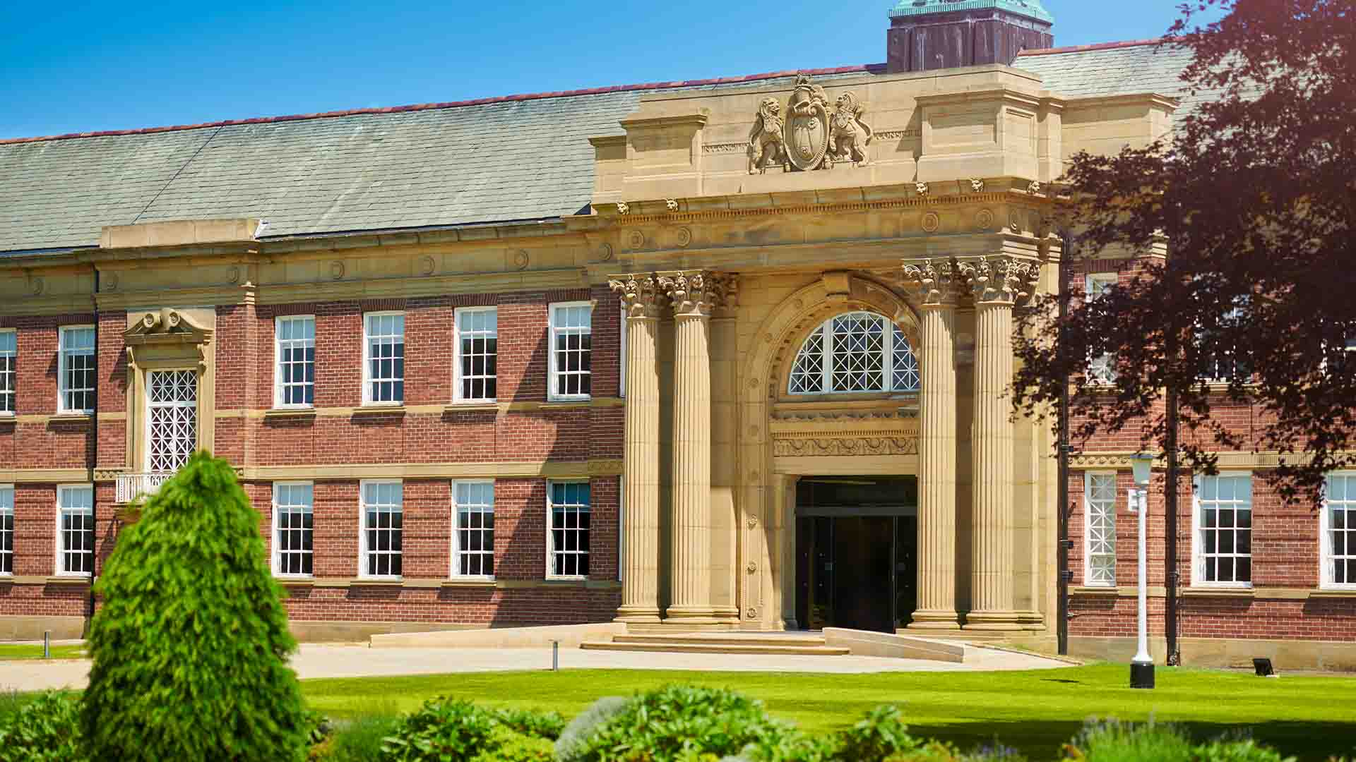 A photograph of the Main building