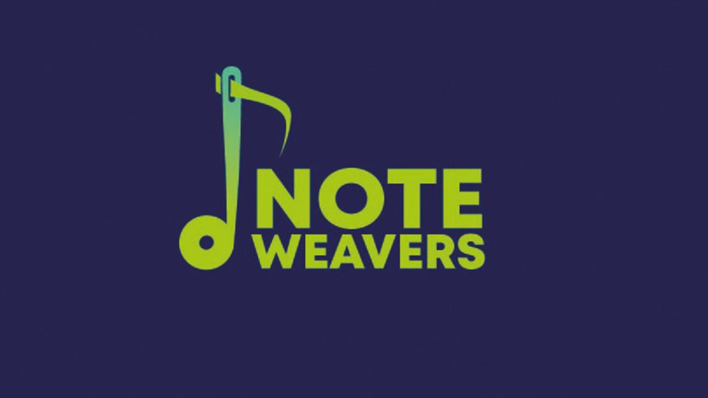 Note Weavers Text Logo