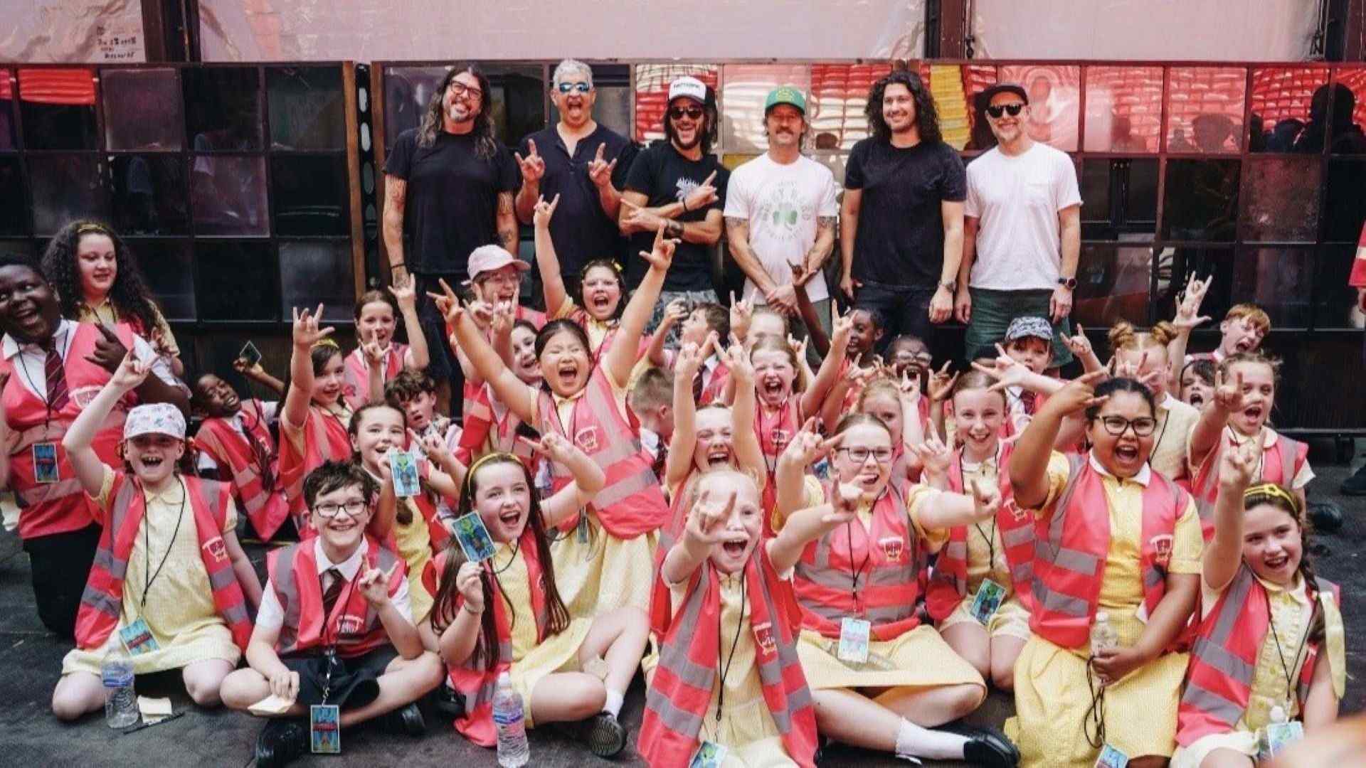 Anfield Primary School children