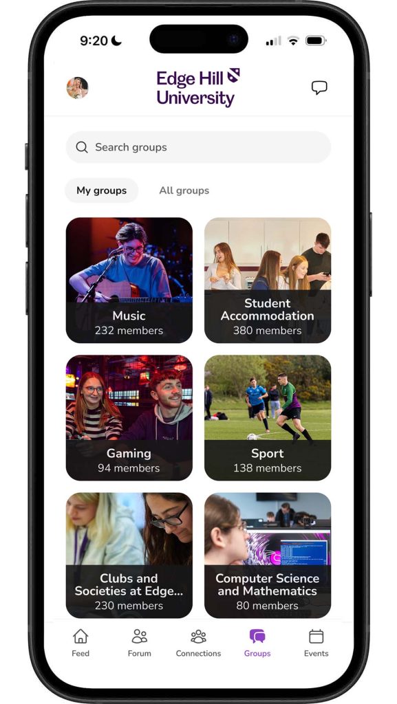 CampusConnect app screenshot
