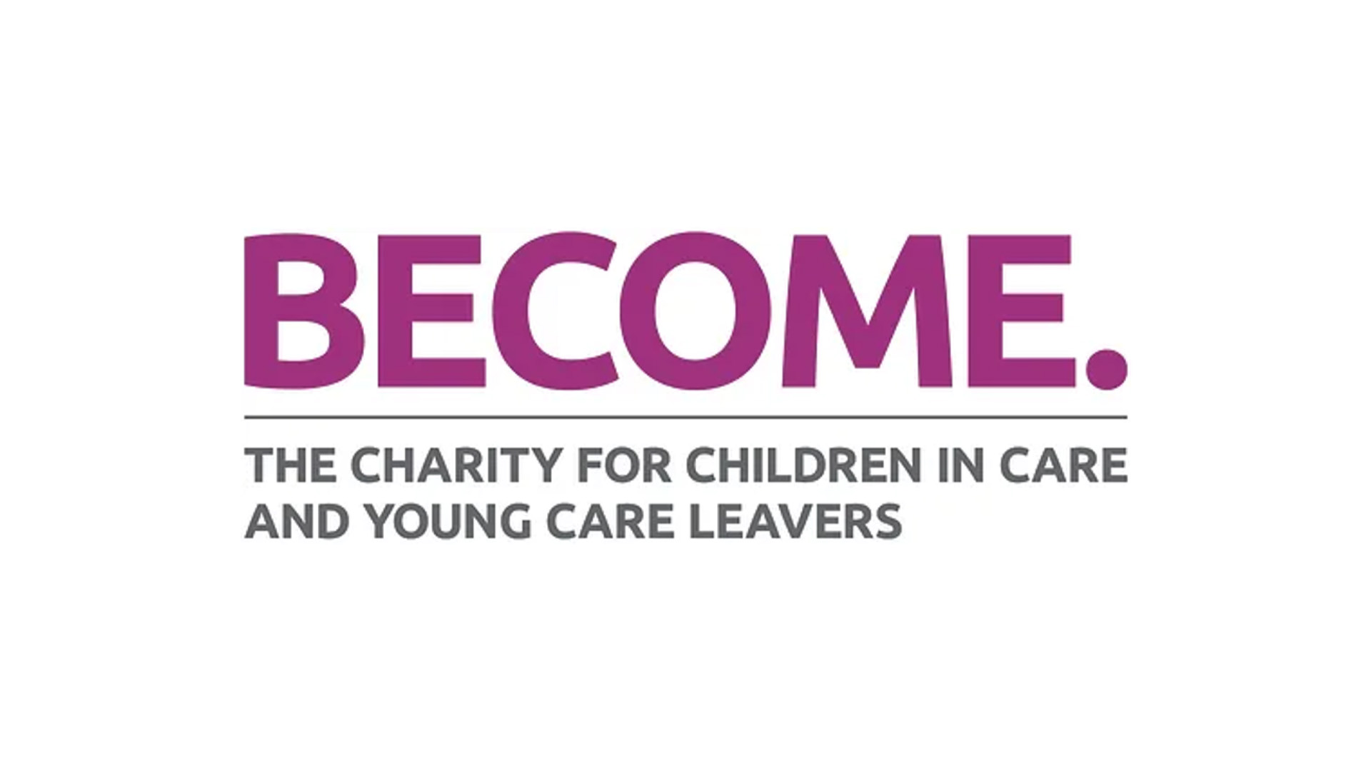Logo for BECOME. charity for children in care and young care leavers.