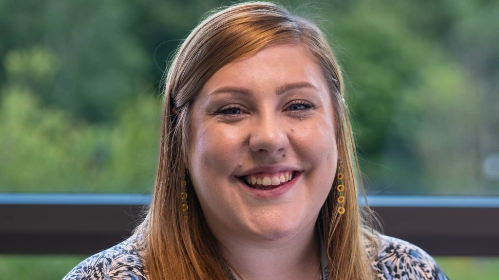 A headshot of Steph Rimmer